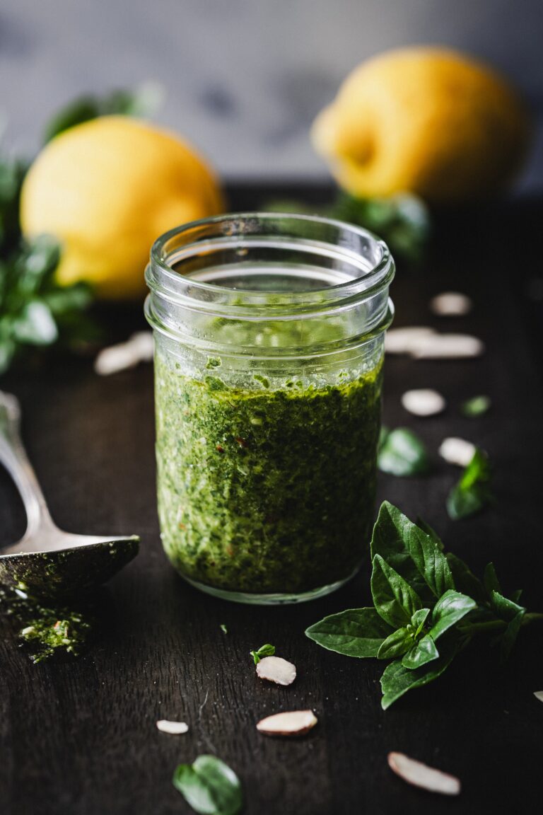 Lemon Pesto with Almonds: The Garden Win I Didn’t See Coming