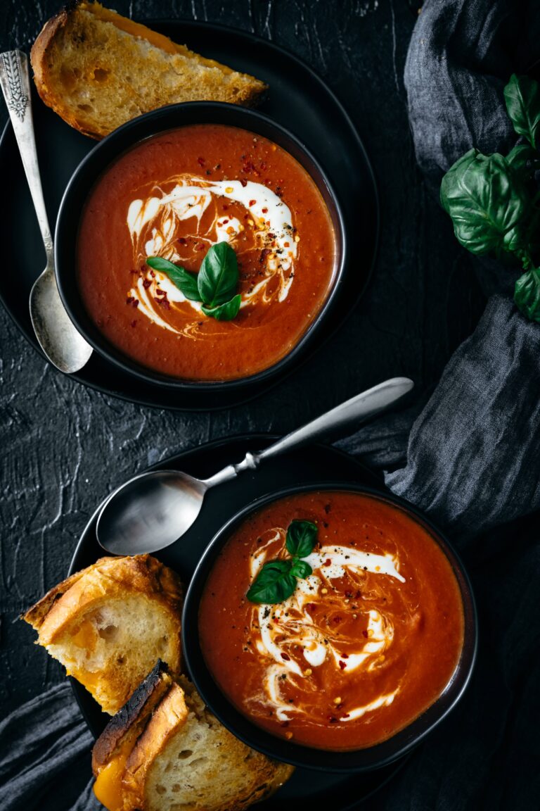 Warm Up with Slow Cooker Tomato Soup (and the Best Grilled Cheese Sidekick)