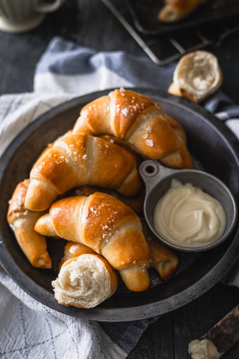 Soft Crescent Rolls with Honey Butter (A Love Letter to My Inner Child)