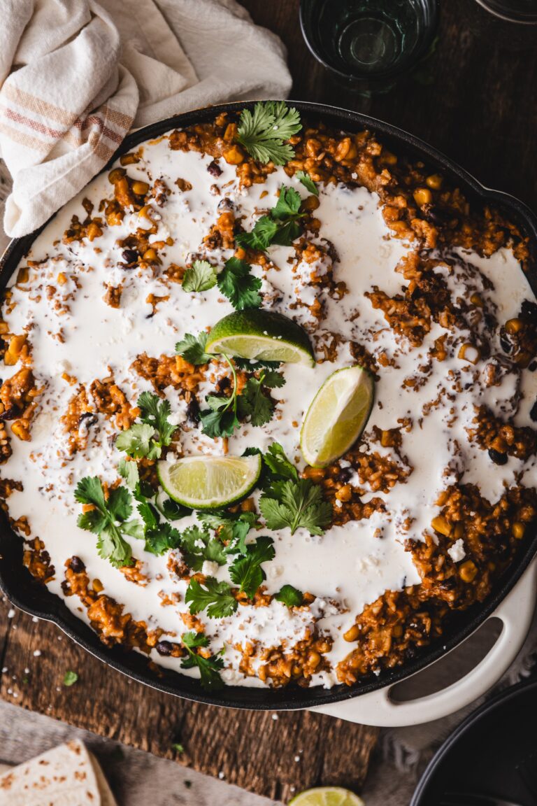 Cheesy Taco Rice Skillet (Easy One-Pan Budget Dinner)