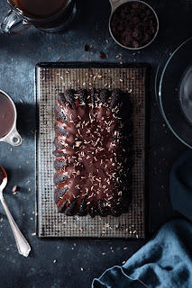 High Altitude Chocolate Sour Cream Pound Cake Loaf with Chocolate Ganache Glaze High Altitude Chocolate Sour Cream Pound Cake Loaf with Chocolate Ganache Glaze