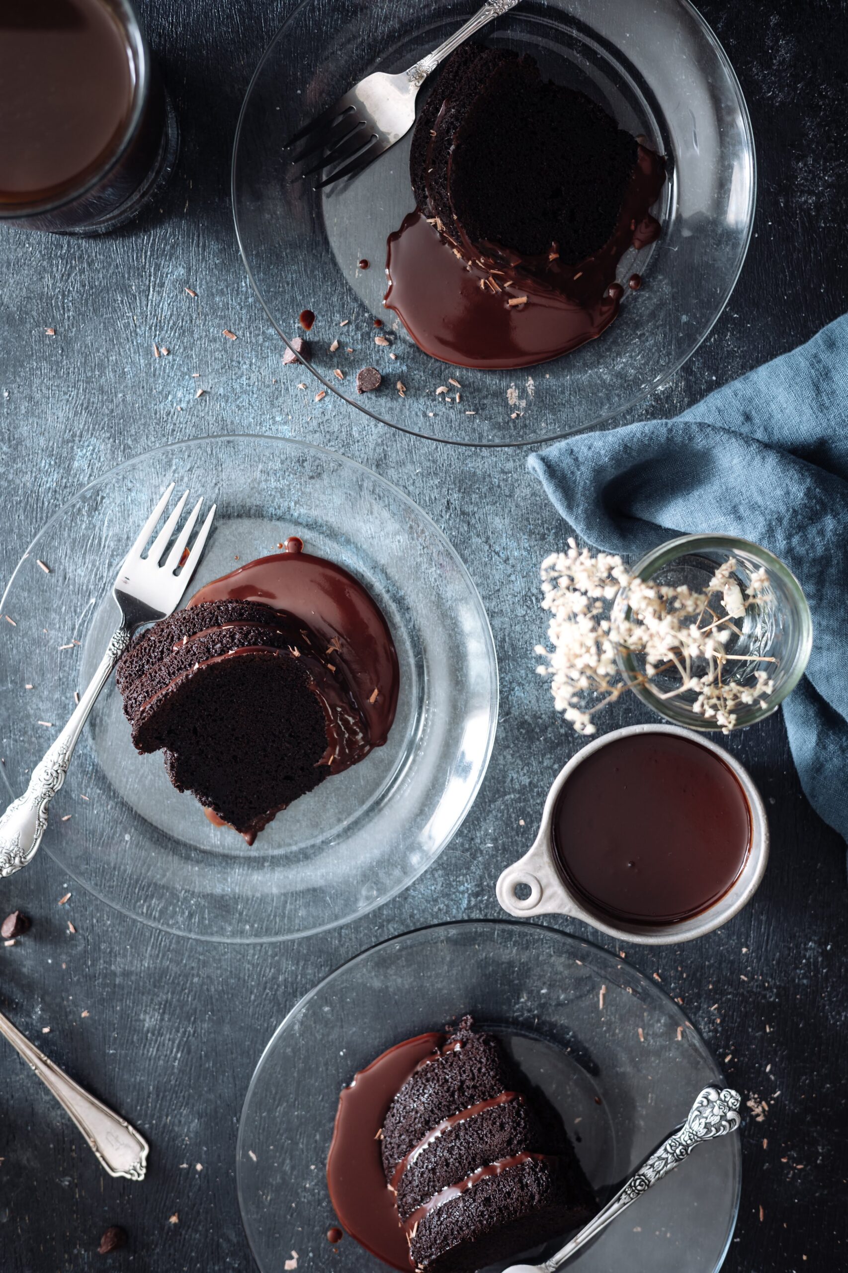 High Altitude Chocolate Sour Cream Pound Cake Loaf with Chocolate Ganache Glaze High Altitude Chocolate Sour Cream Pound Cake Loaf with Chocolate Ganache Glaze