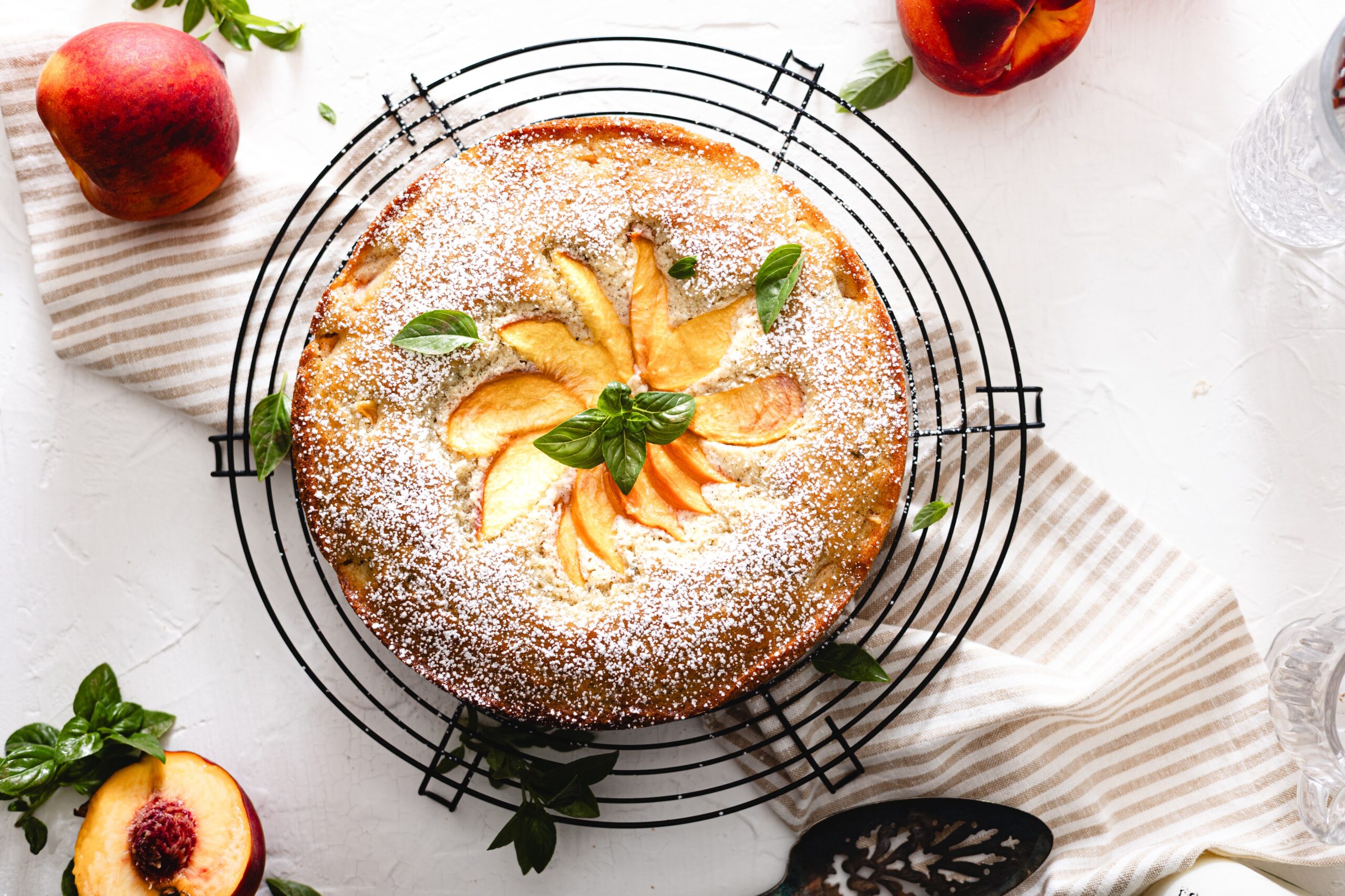 Peach Basil Ricotta Cake – Because Summer Deserves a Proper Send-Off Peach Basil Ricotta Cake – Because Summer Deserves a Proper Send-Off