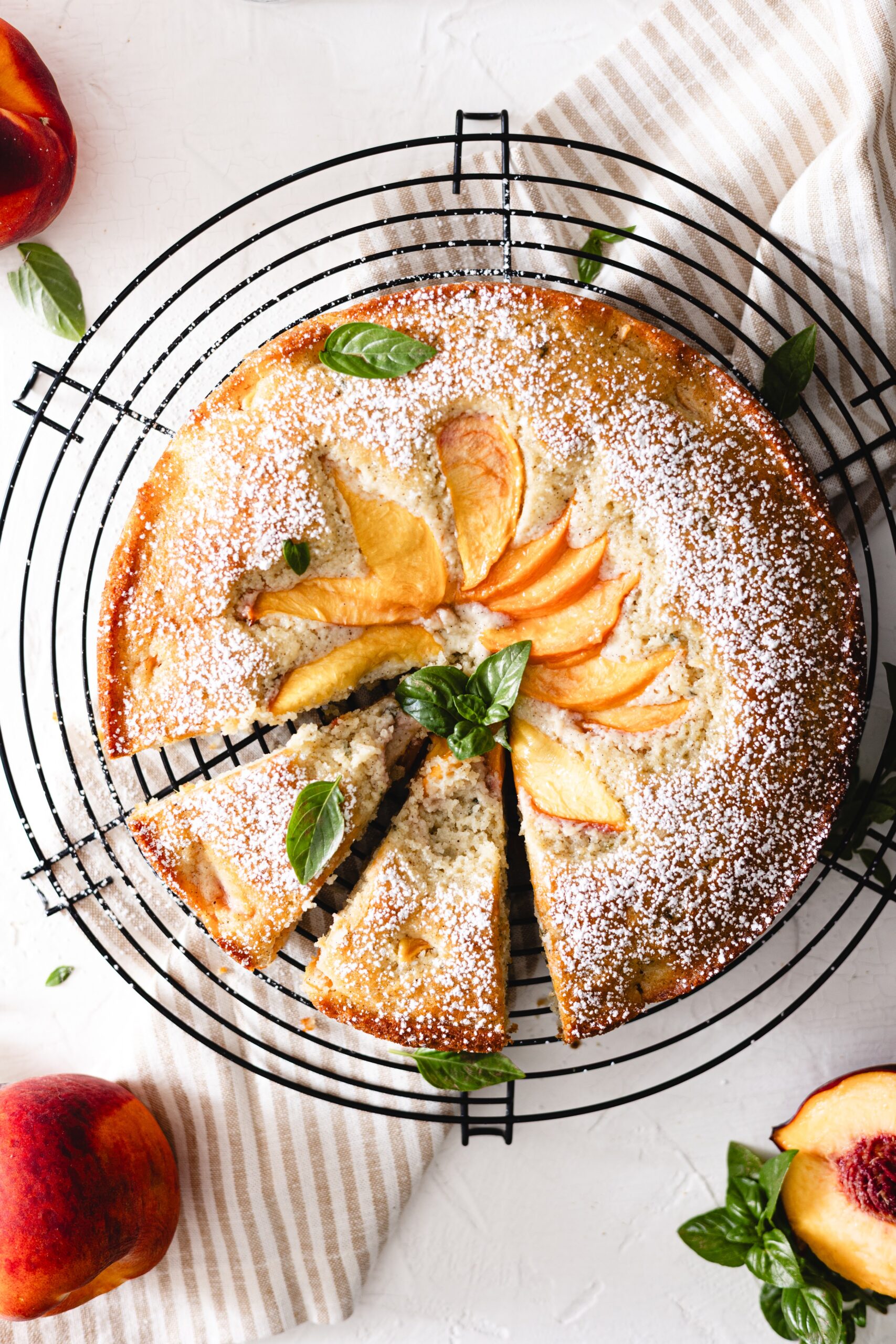 Peach Basil Ricotta Cake – Because Summer Deserves a Proper Send-Off Peach Basil Ricotta Cake – Because Summer Deserves a Proper Send-Off