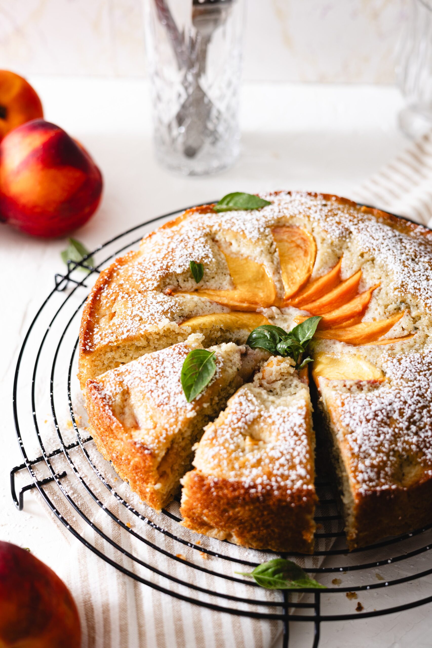 Peach Basil Ricotta Cake – Because Summer Deserves a Proper Send-Off Peach Basil Ricotta Cake – Because Summer Deserves a Proper Send-Off