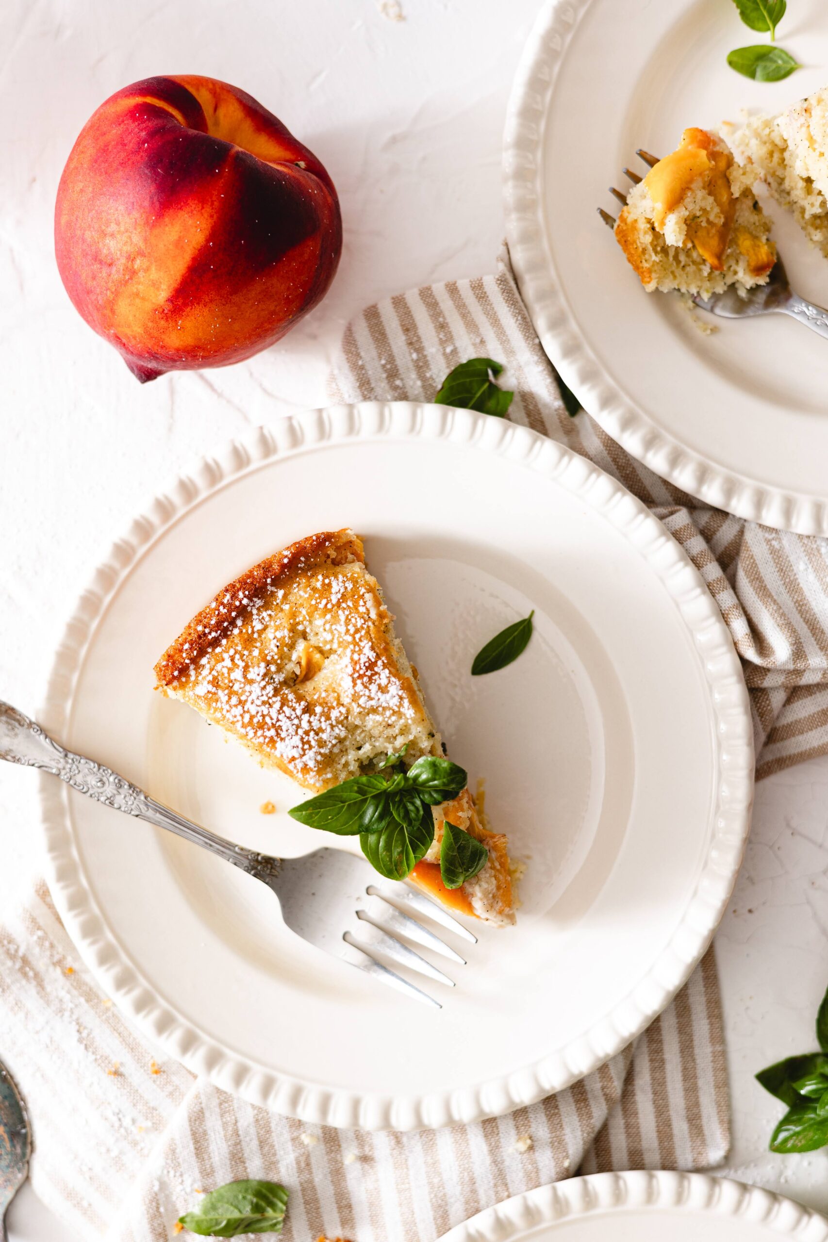 Peach Basil Ricotta Cake – Because Summer Deserves a Proper Send-Off Peach Basil Ricotta Cake – Because Summer Deserves a Proper Send-Off