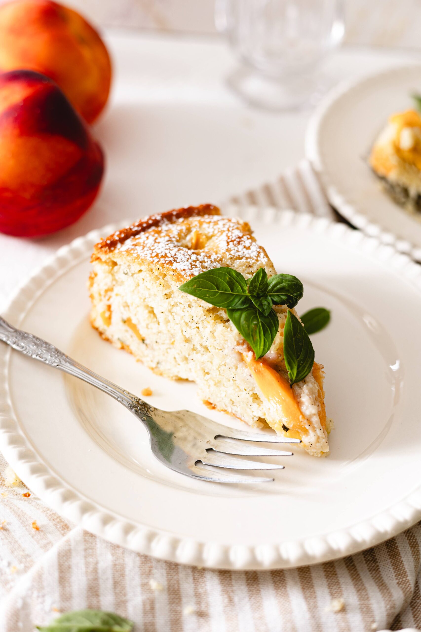 Peach Basil Ricotta Cake – Because Summer Deserves a Proper Send-Off Peach Basil Ricotta Cake – Because Summer Deserves a Proper Send-Off