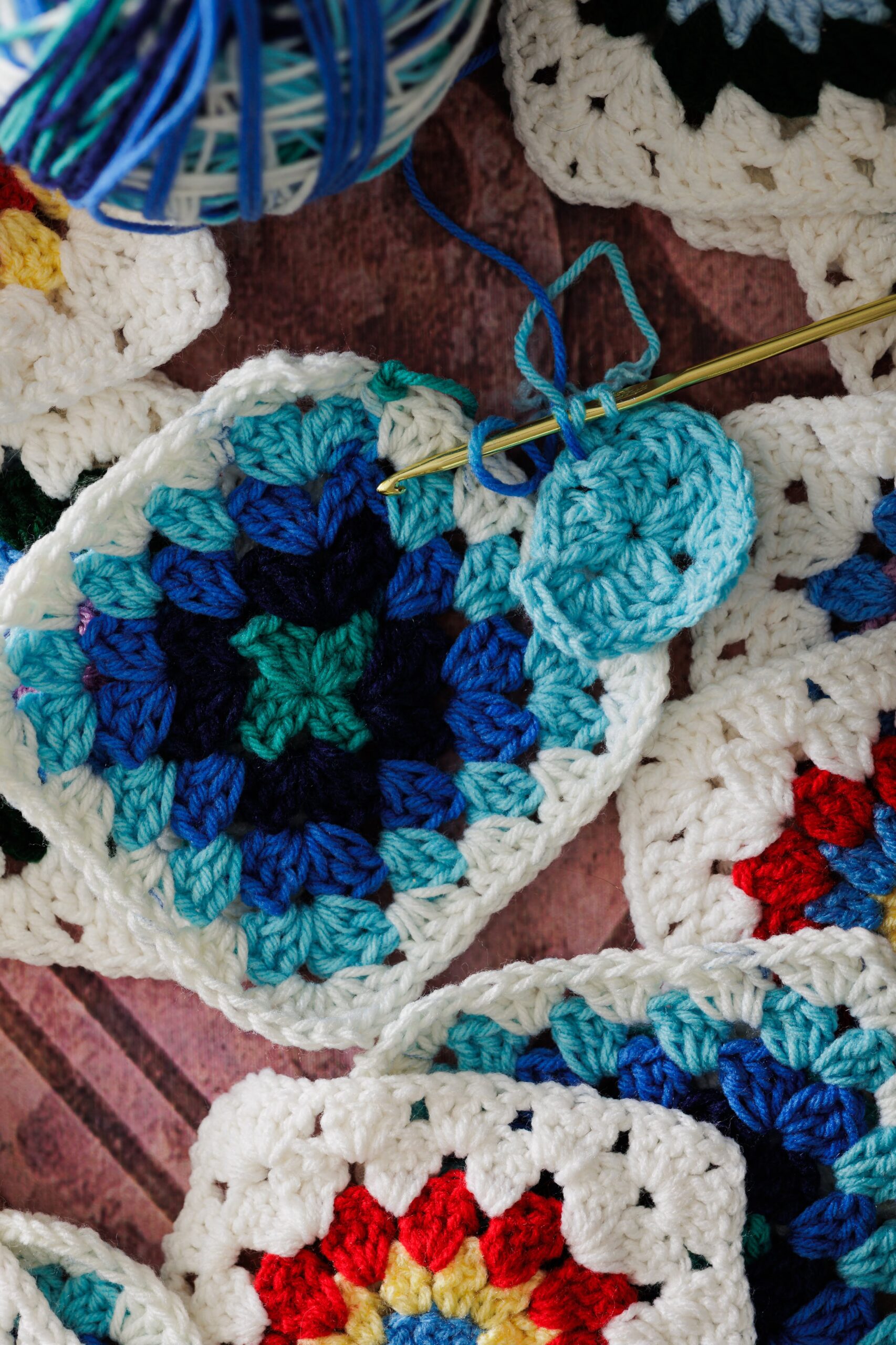 Ivy's Getting a Granny Square Sweater! Ivy's Getting a Granny Square Sweater!