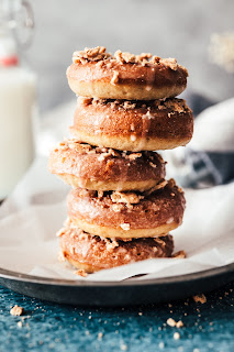 Cinnamon Toast Crunch Cereal Milk Baked Donuts (a.k.a. Snack Time, But Make It Fancy)
