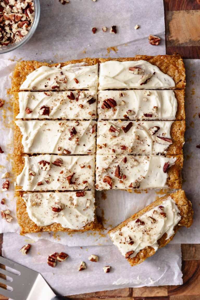 Carrot Cake Bars (a.k.a. “What If Brownies Went to Spring Break?”)