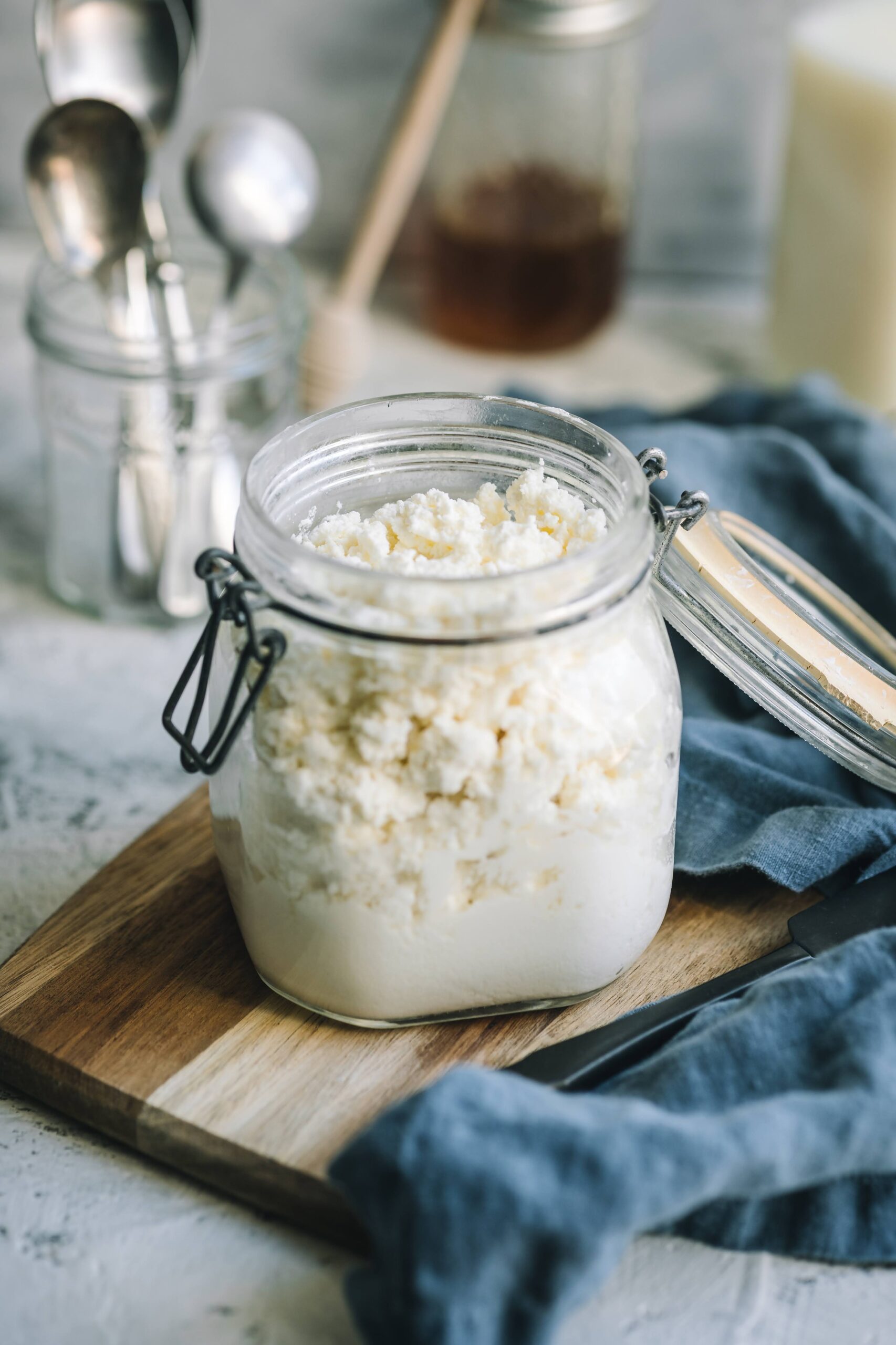 Homemade Ricotta Magic (Without the Drama) + Whipped Ricotta Toast with Honey & Strawberries
