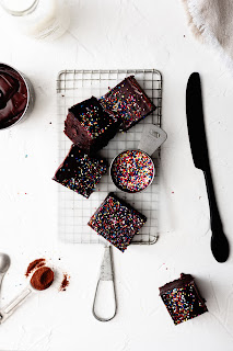 Back-to-School Brownies: Espresso, Ganache & A Sprinkle Crisis. Back-to-School Brownies: Espresso, Ganache & A Sprinkle Crisis.