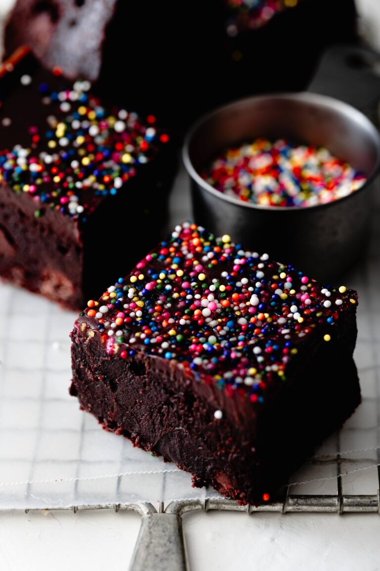 Back-to-School Brownies: Espresso, Ganache & A Sprinkle Crisis.