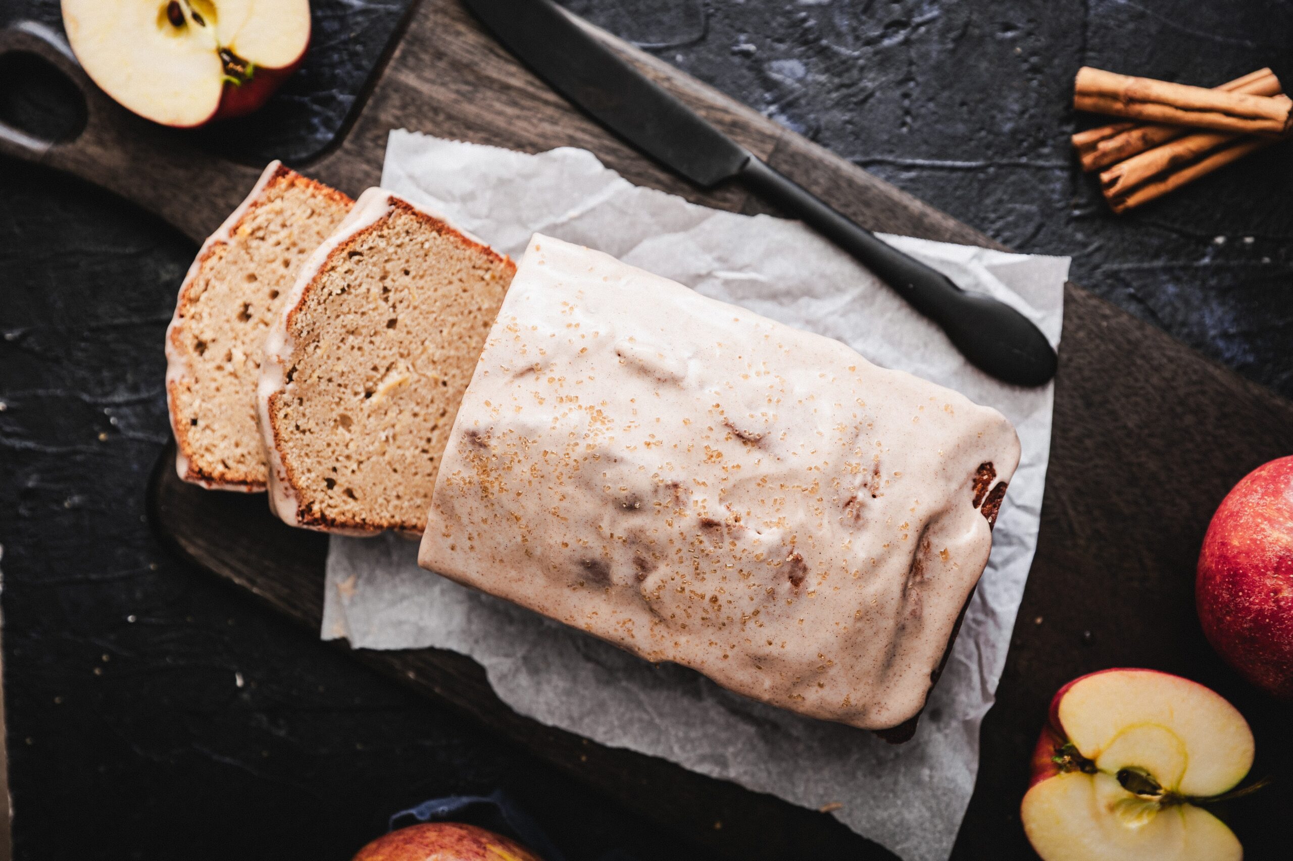 Apple Loaf Cake with Cinnamon Glaze: Cozy Fall Comfort Baking Apple Loaf Cake with Cinnamon Glaze: Cozy Fall Comfort Baking