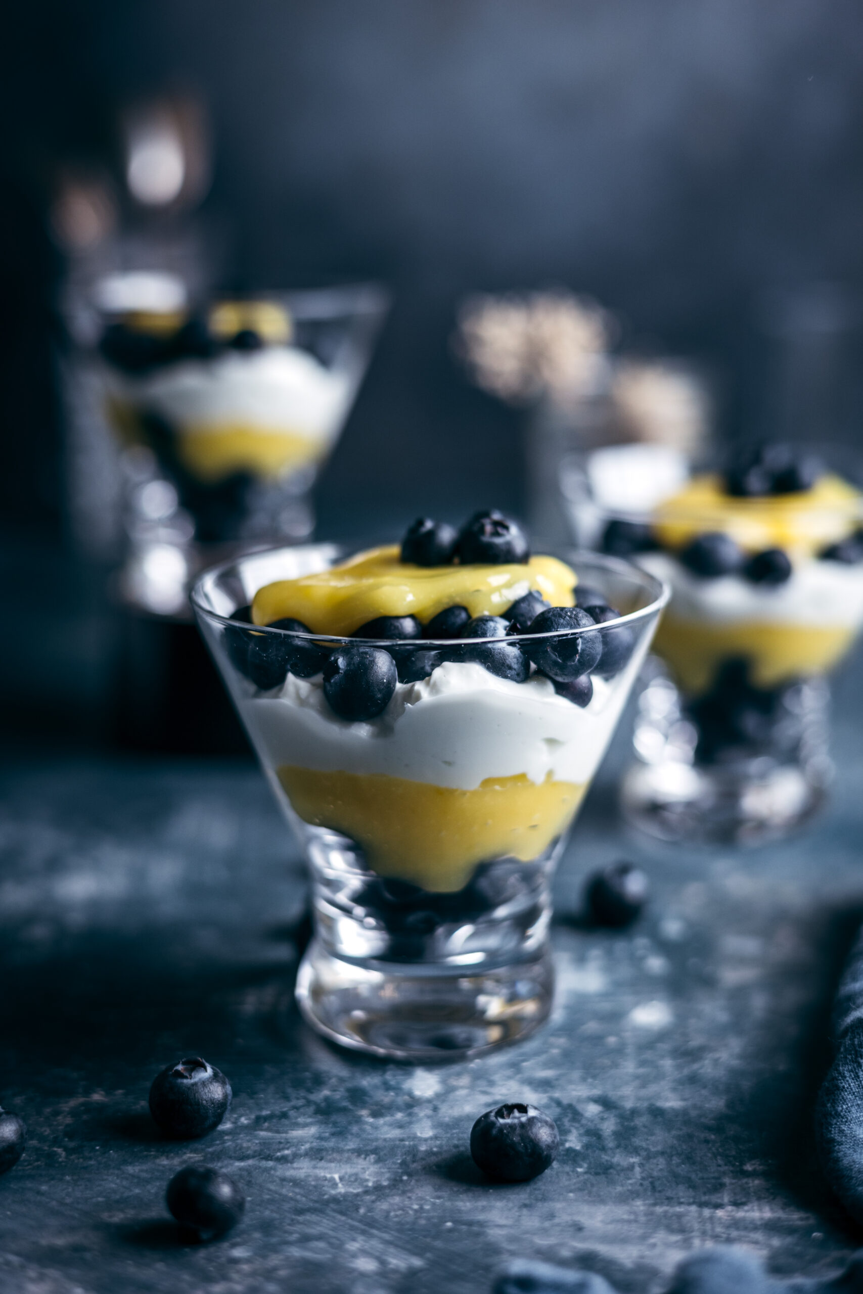 Lemon Curd Greek Yogurt Parfait