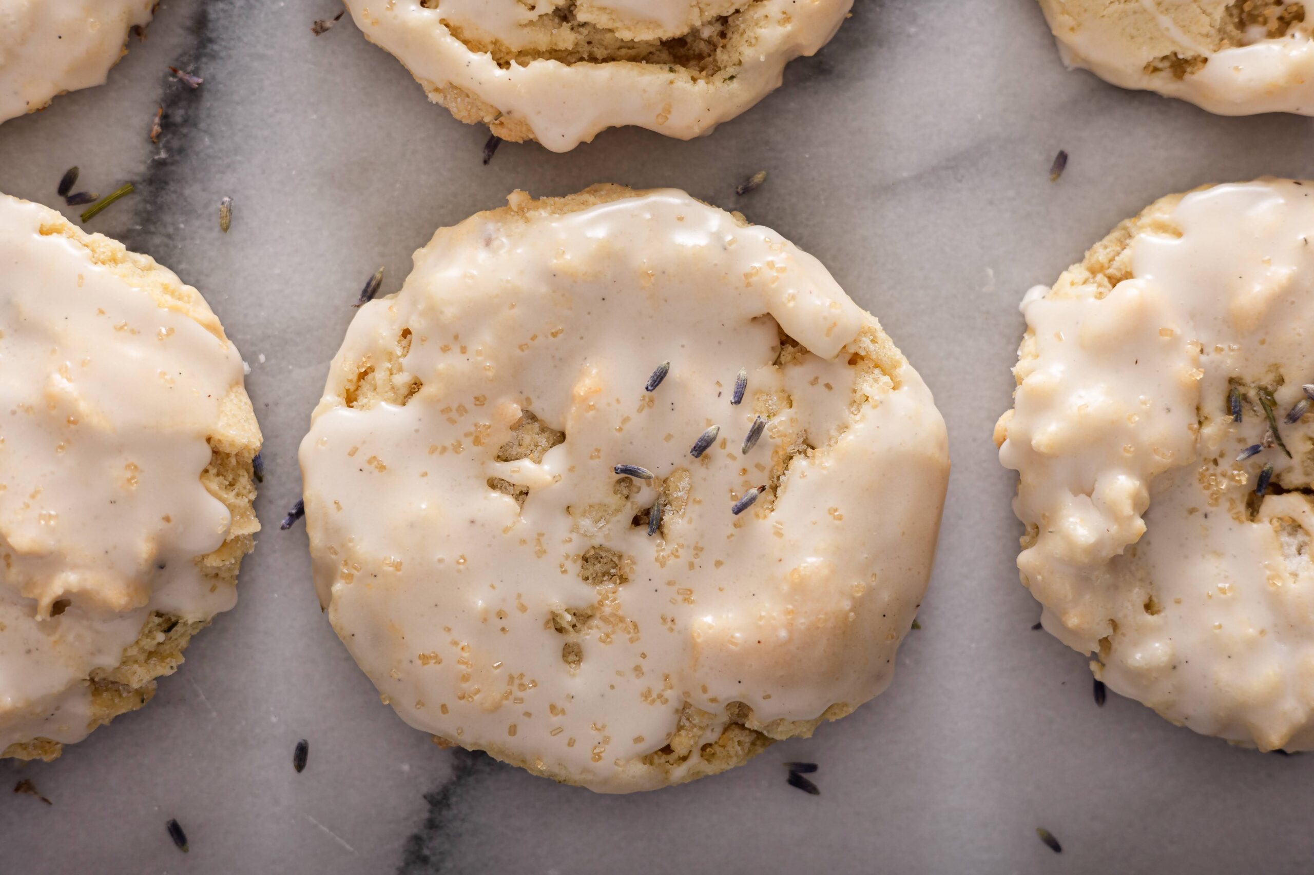 Spring in a Bite: Glazed Lavender Sugar Cookies Spring in a Bite: Glazed Lavender Sugar Cookies