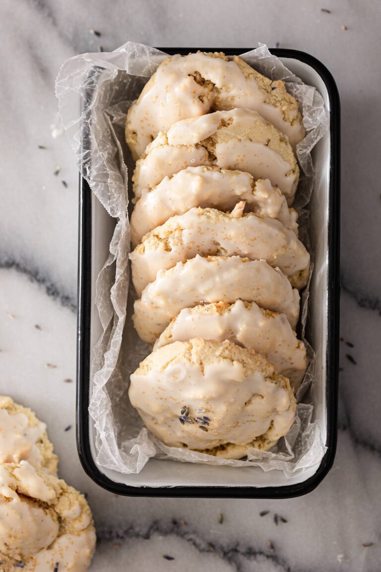 Spring in a Bite: Glazed Lavender Sugar Cookies