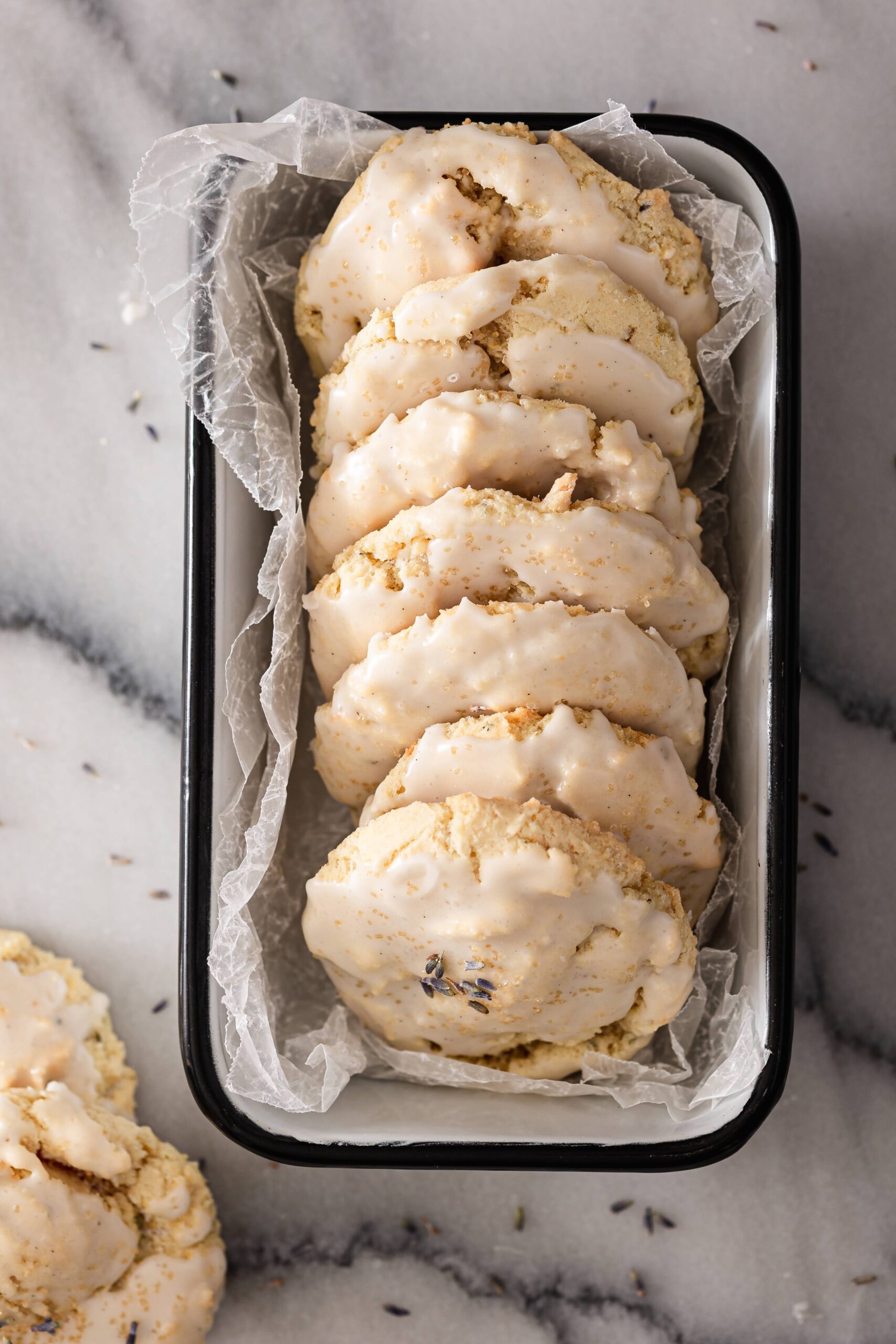Spring in a Bite: Glazed Lavender Sugar Cookies Spring in a Bite: Glazed Lavender Sugar Cookies