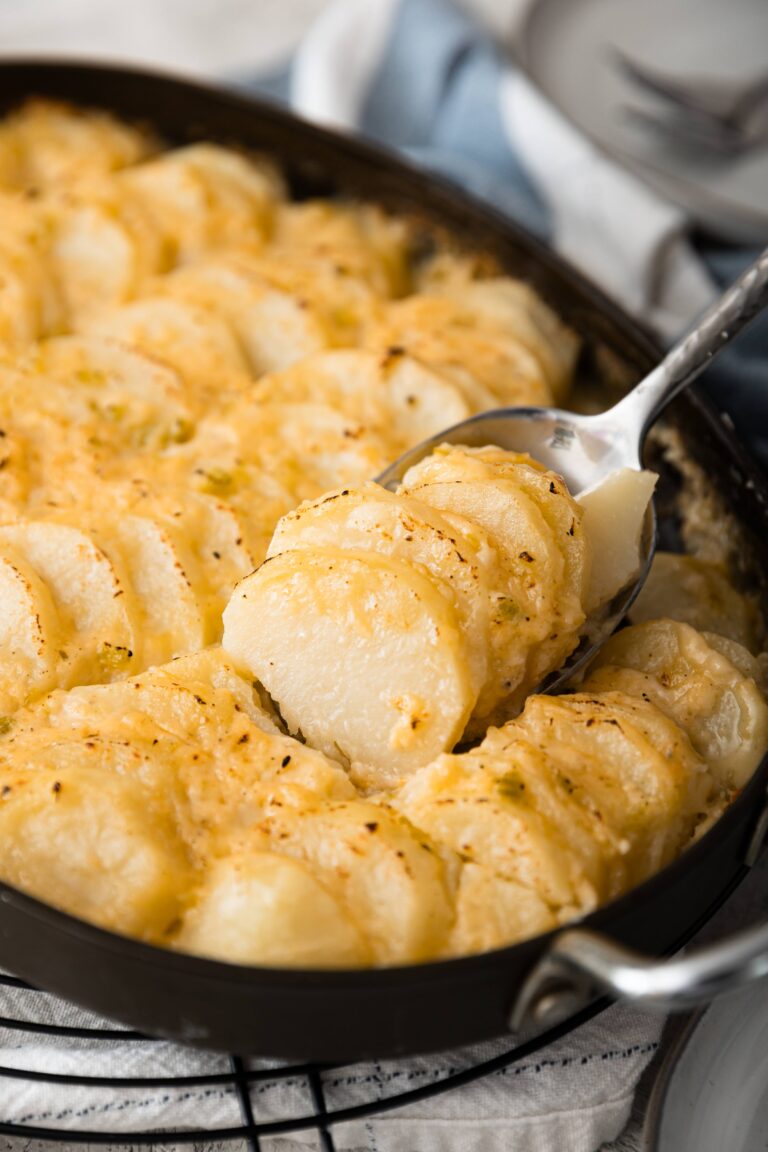 Cheesy Scalloped Potatoes: A Love Story in Layers