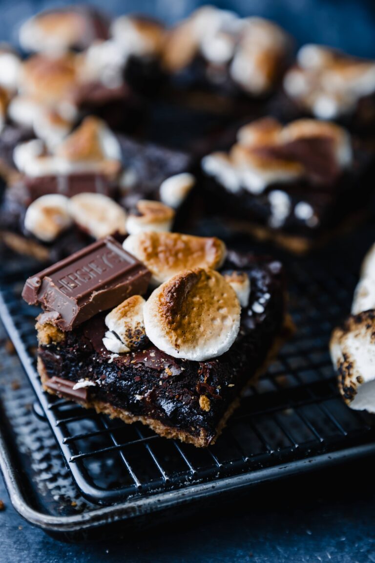 S’mores Brownies Without the Campfire