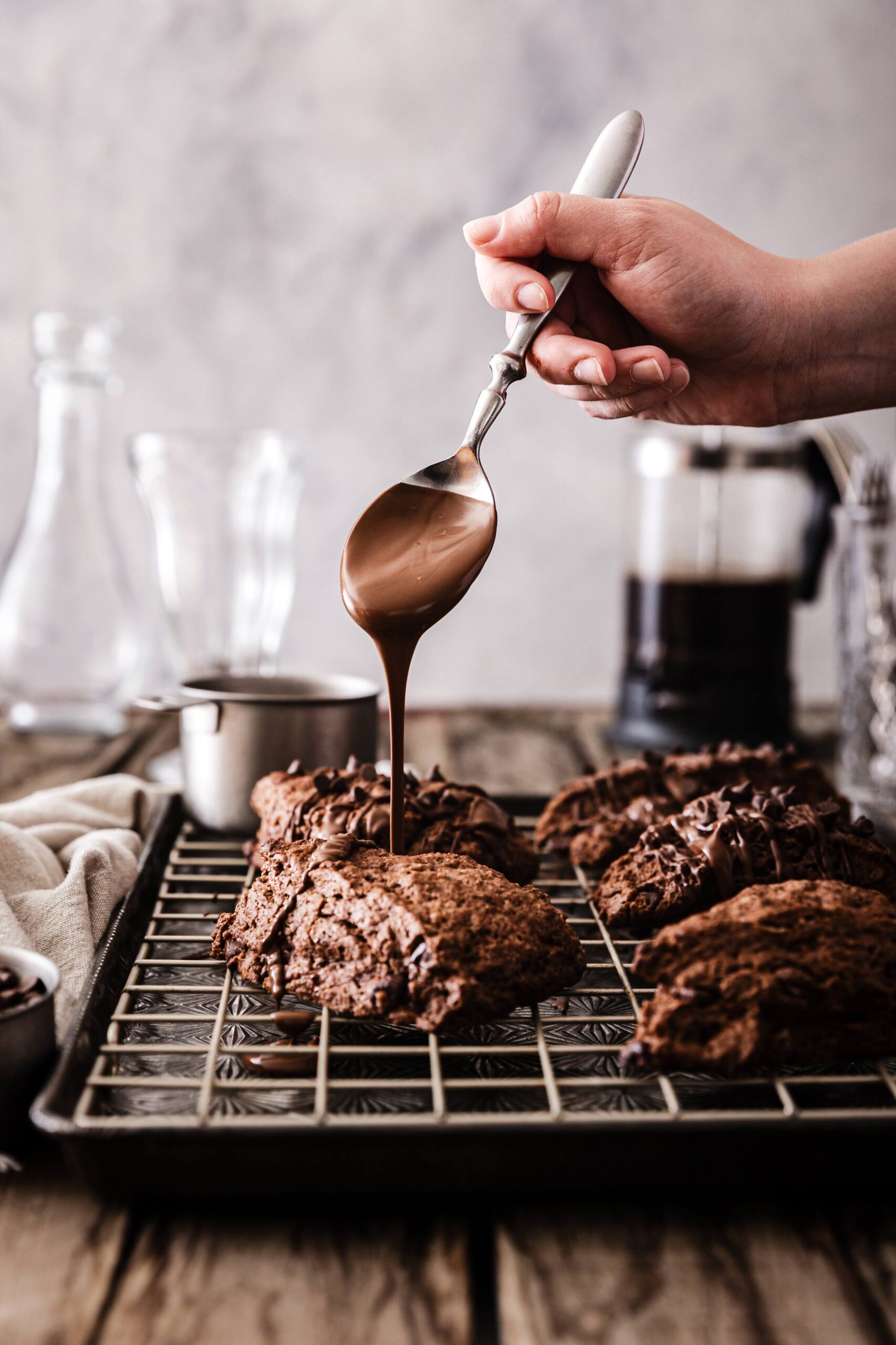 Sourdough Discard Double Chocolate Scones: A Love Letter to My Daughter (and Chocolate) Sourdough Discard Double Chocolate Scones: A Love Letter to My Daughter (and Chocolate)