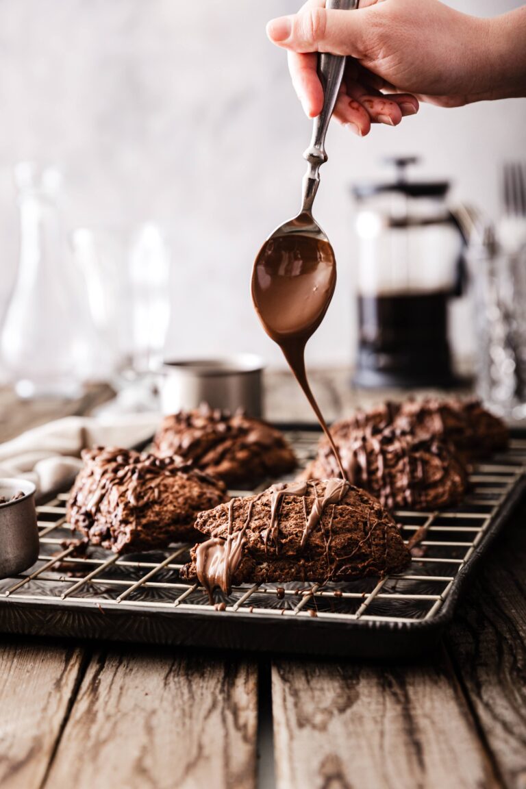 Sourdough Discard Double Chocolate Scones: A Love Letter to My Daughter (and Chocolate)