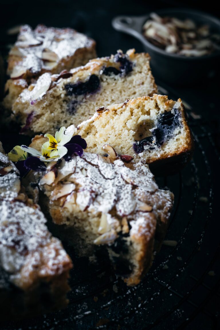Almond Blueberry Snack Cake (But Let’s Be Honest, It’s Cake)