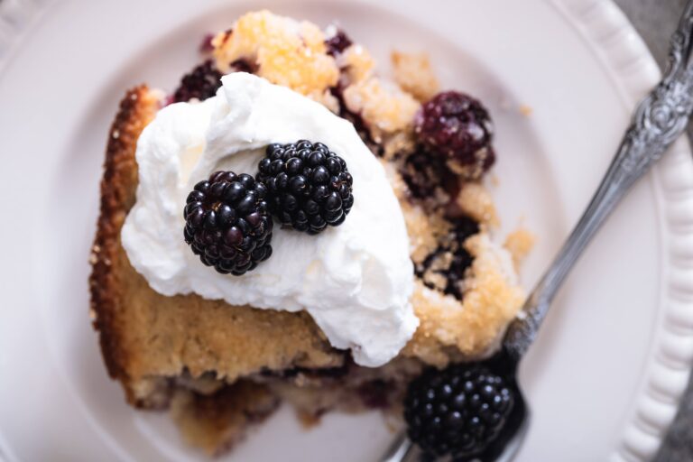 Blackberry Cobbler for Dad (and for You, Too, Let’s Be Honest)