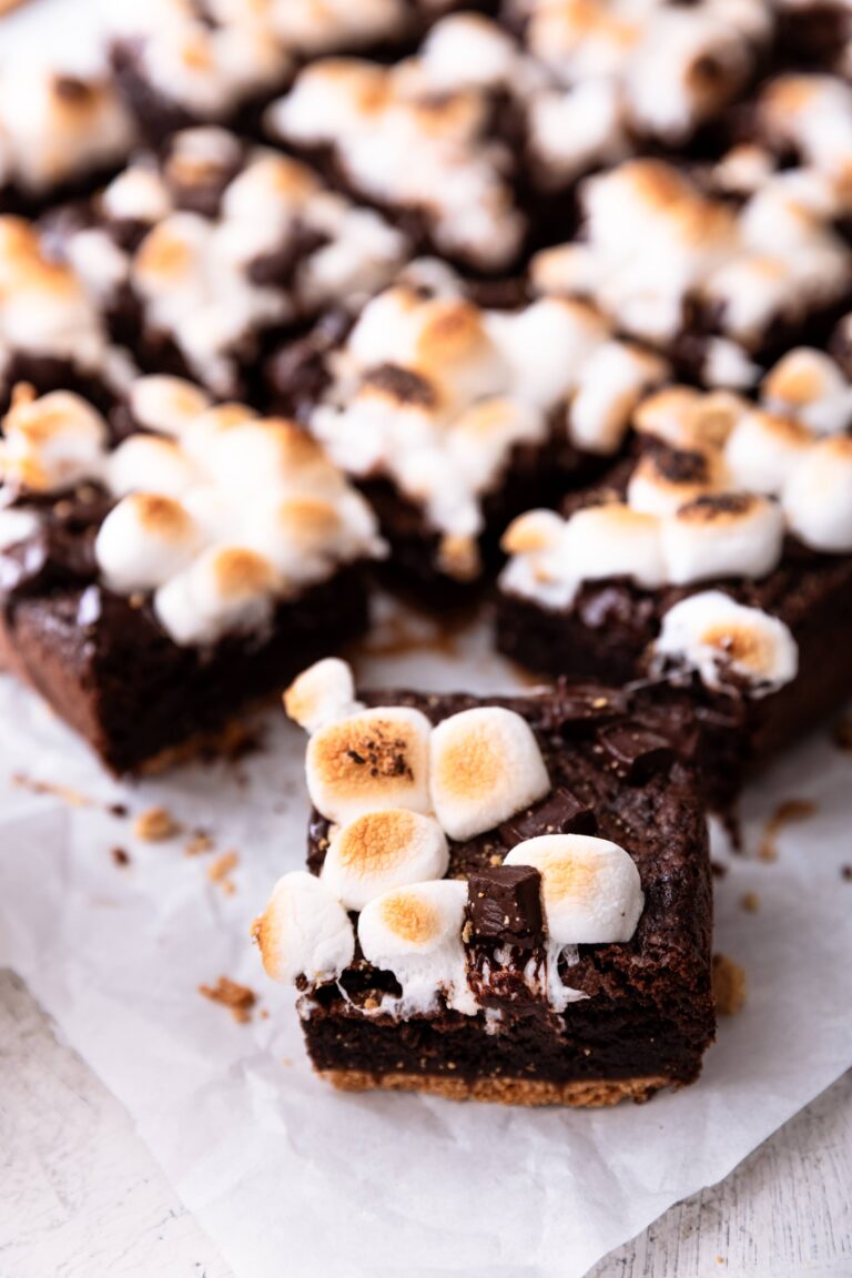 Smores Brownies—Because the Weather is Trying to Ruin Summer and I Said No