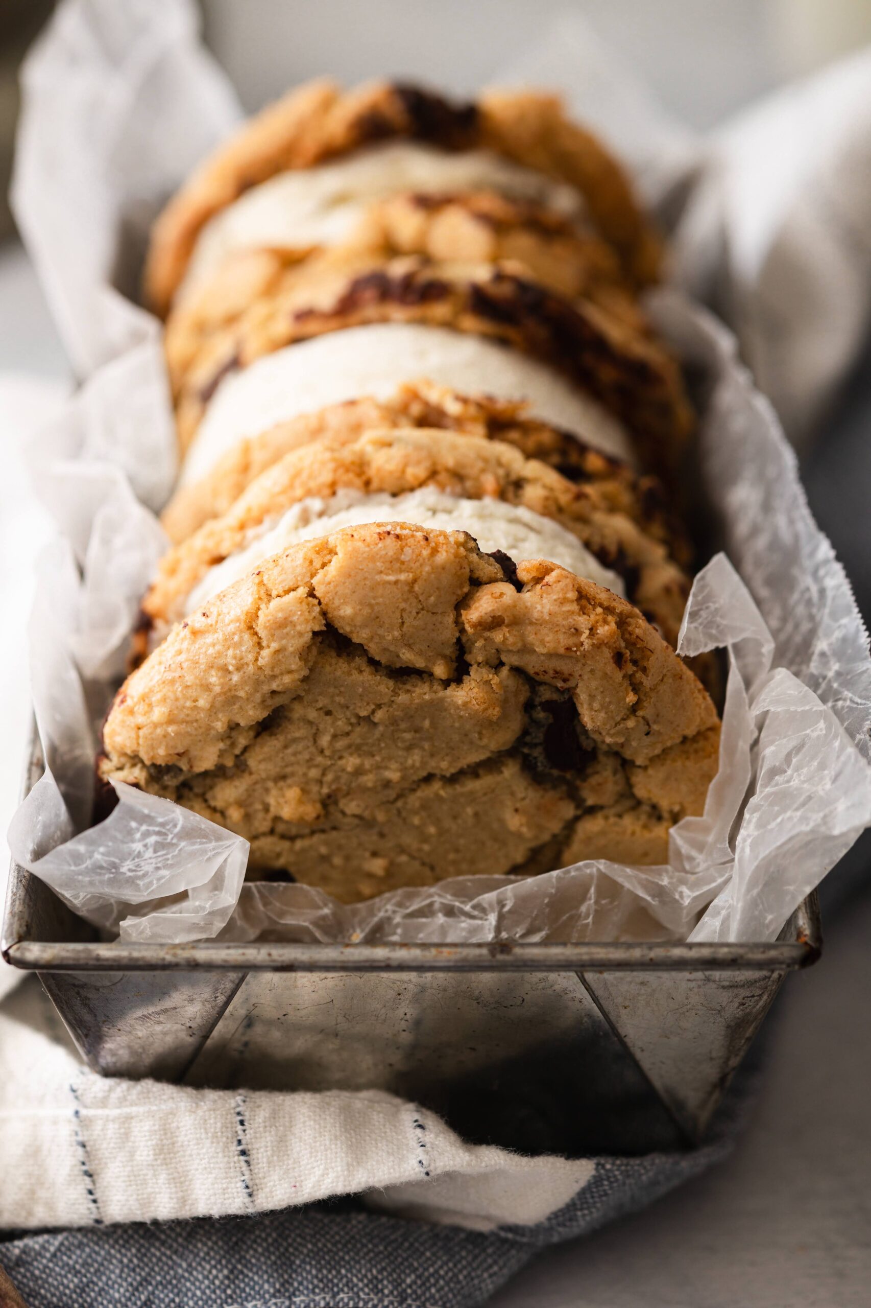 Frosty Friday: Chocolate Chip Cookie Ice Cream Sandwiches (aka Why My Kids Think I'm a Dessert Wizard) Frosty Friday: Chocolate Chip Cookie Ice Cream Sandwiches (aka Why My Kids Think I'm a Dessert Wizard)