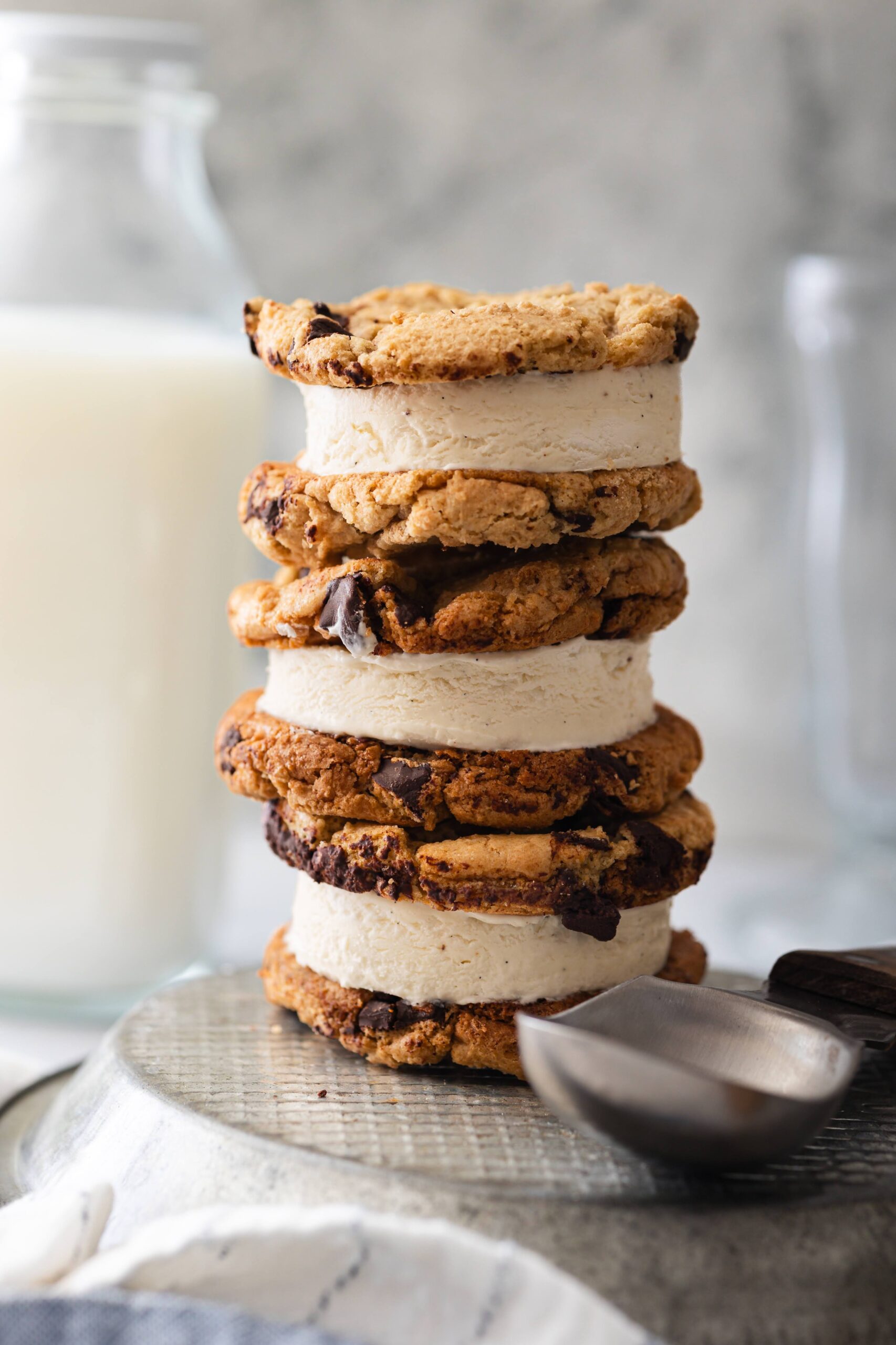 Frosty Friday: Chocolate Chip Cookie Ice Cream Sandwiches (aka Why My Kids Think I'm a Dessert Wizard) Frosty Friday: Chocolate Chip Cookie Ice Cream Sandwiches (aka Why My Kids Think I'm a Dessert Wizard)