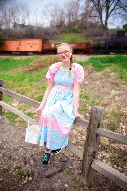 Bunnies, Baskets and Beautiful Dresses!