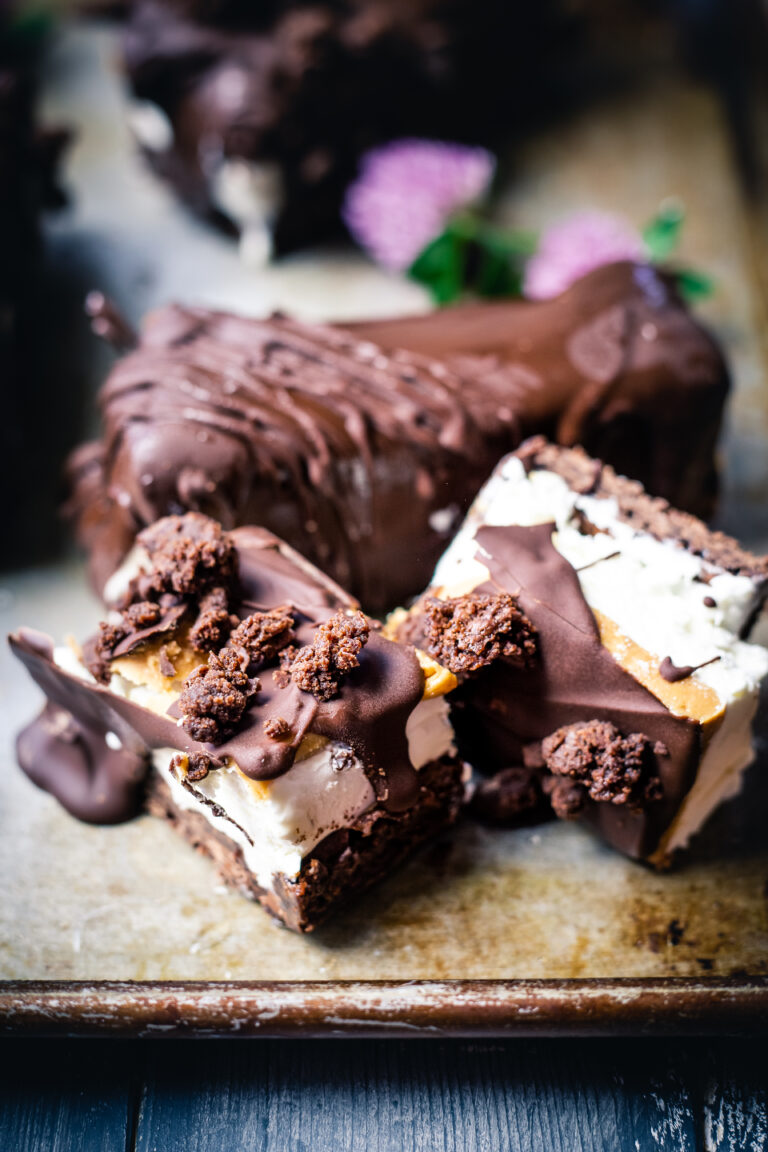 Home Made Frozen Ice Cream Bars Kick Off Summer