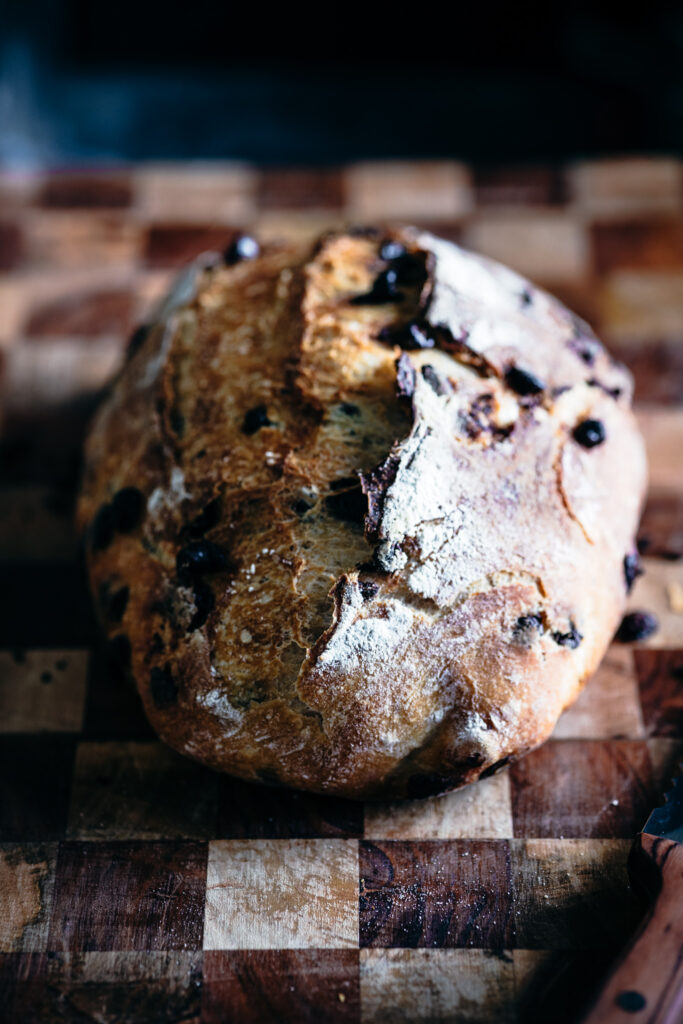 chocolate chip sourdough bread