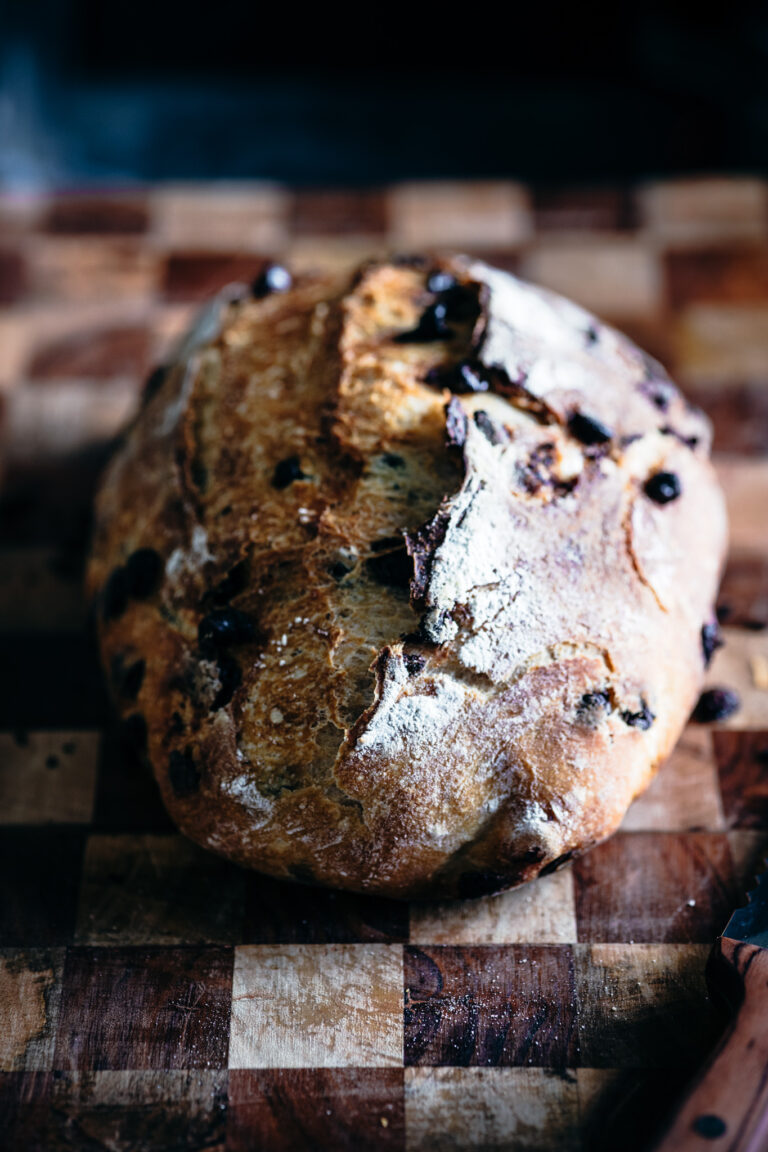 chocolate chip sourdough bread