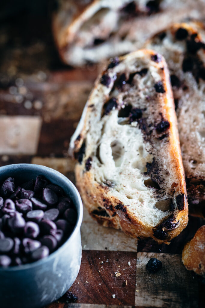 chocolate chip sourdough bread