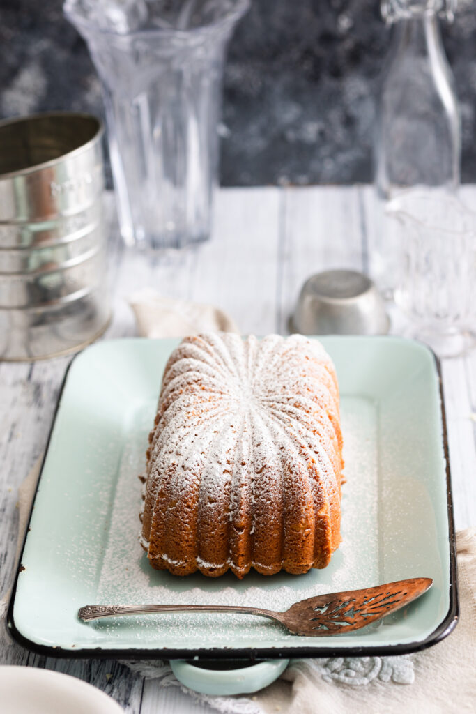 High Altitude Cream Cheese Pound Cake